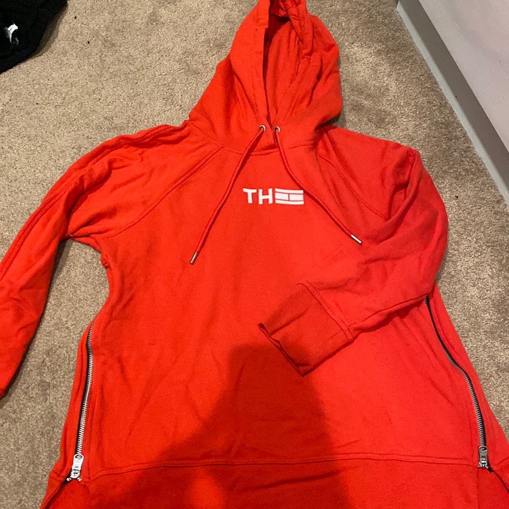 TH hoodie with zippers barely worn